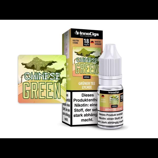 InnoCigs - Chinese Green Grüner Tee-Lychee 0 mg/ml